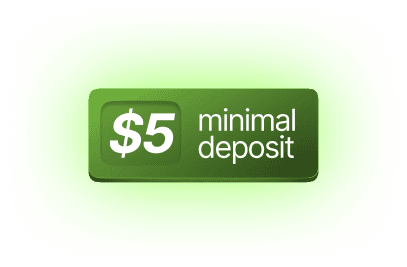$5 minimal deposit